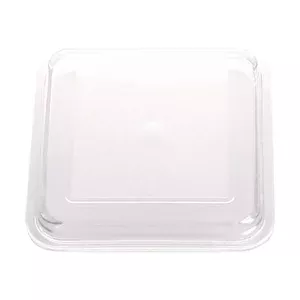 Euro Deckel 11x11x1,6 cm klar für Stapelschale 11x11 cm 