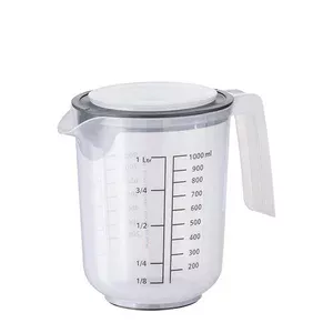 Rührbecher 1 ltr. mit Deckel Ø 12,5 cm H: 16 cm Assheuer & Pott