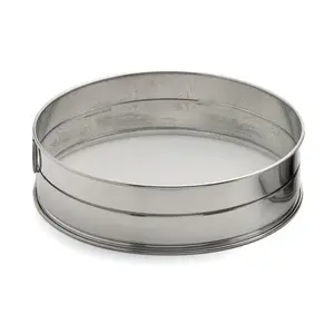 Mehlsieb 30cm Edelstahl Weis