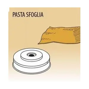 Matrize Pasta Sfoglia für Nudelmaschine 516001 Cookmax black