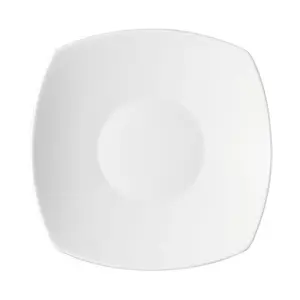 Teller tief 30cm coup viereckig 7152/30 Options weiss Bauscher