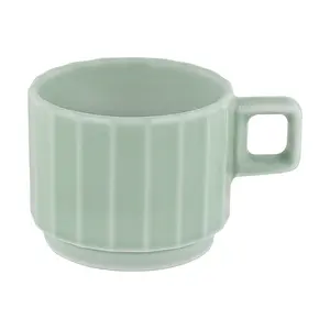 Obertasse stapelbar SEA 0,20l Edge weiß Bauscher