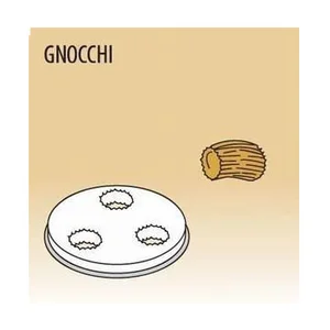 Matrize Gnocchi für Nudelmaschine 516002 und 516003 Cookmax black