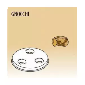 Matrize Gnocchi für Nudelmaschine 516002 und 516003 Cookmax black