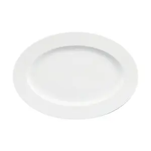 Platte Fahne 33 cm Fine Dining Form 900 weiss      - MU - Schönwald
