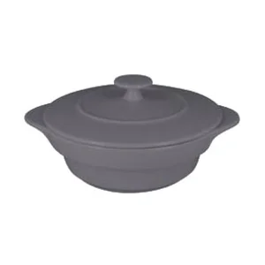 Cocotte rund m.D. 0,216ltr. Fusion Chefs Fusion grau RAK