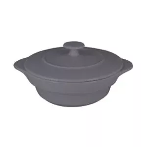 Cocotte rund m.D. 0,216ltr. Fusion Chefs Fusion grau RAK