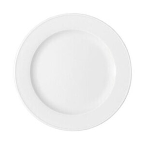 Teller flach 20cm Fahne         5382/20 Bonn weiss Bauscher