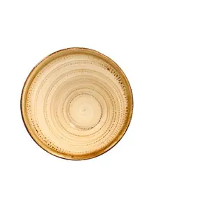 Schale asymmetrisch 22x9cm Fusion Twirl beach RAK