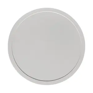Deckel grau schwapps. flach Ø203 Kunststoff-Deckel Bauscher