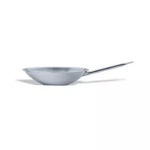 Wok Induktionspfanne 36cm m. Flachboden o. Deckel Pujadas