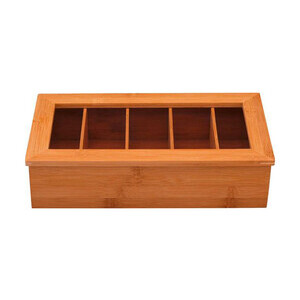Teebox mit 10-fach Einteilung 36x20,5cm 