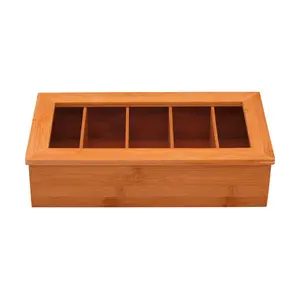 Teebox mit 10-fach Einteilung 36x20,5cm 