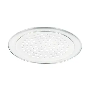 Pizzablech 24 cm, rund gelocht Contacto