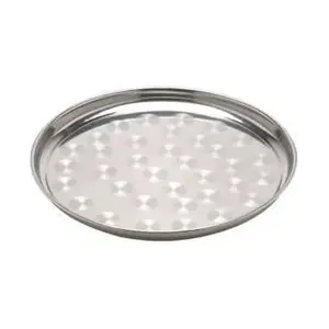 Serviertablett 32cm rund 18/10 