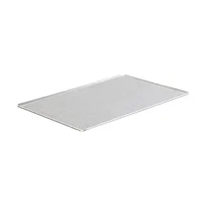 Backblech 60x40x1cm Aluminium mit Lochung 