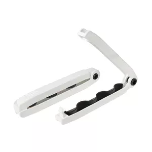 Beutelklammer 24 cm weiss Contacto
