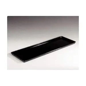 Auslagetablett PC schwarz, 58x19,5 cm 