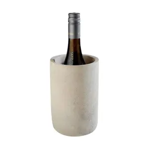 Flaschenkühler Ø12/10cm H:19cm Beton 