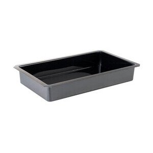 Einsatz GN 1/1 53 x 32,5 x 8,5 cm Superbox Polystyrol schwarz Assheuer & Pott