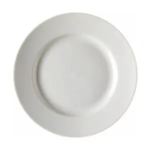 Teller flach Ø 16,5 cm weiss Eco Porzellan 