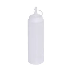 Quetschflasche 0,25 l Neutral Weiss 19cm Hoch Contacto