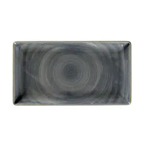Teller rechteckig 33,5x18,1cm Rakstone Spot jade RAK