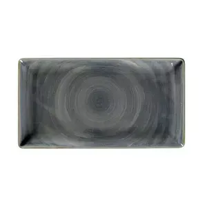 Teller rechteckig 33,5x18,1cm Rakstone Spot jade RAK