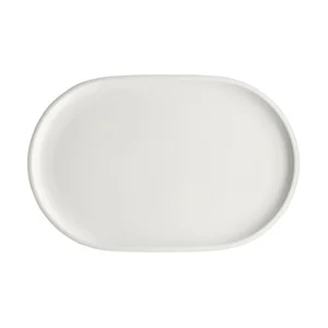 Platte coup oval 30 x 19 cm Shiro weiss Schönwald