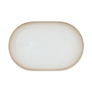 Platte oval 24x16cm Edge Gradient Beige Bauscher