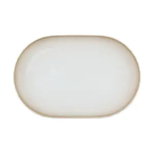 Platte oval 24x16cm Edge Gradient Beige Bauscher