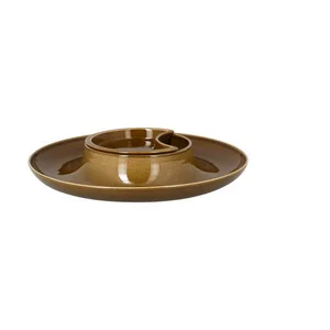 Deckel flach 14,5x12,5x2cm Ivoris Ashore Suggestions caramel RAK