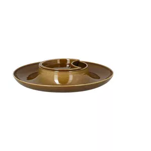 Deckel flach 14,5x12,5x2cm Ivoris Ashore Suggestions caramel RAK
