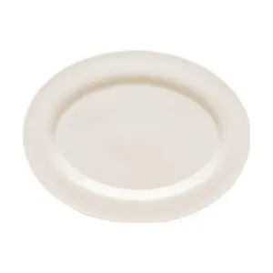 Platte 33cm oval Fahne Generation 934 weiss            - MU - Schönwald