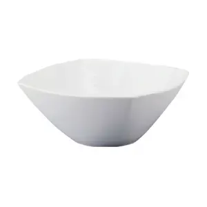Salat eckig 14 cm Donna Form 1298 weiss Bauscher