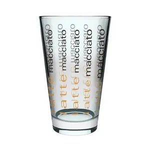 Becher Conical 40cl Dekor Latte Macchiato Böckling
