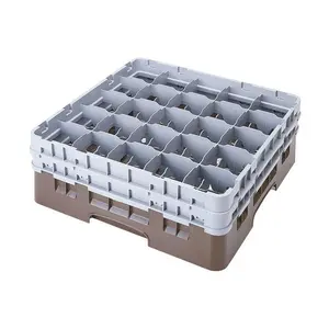 Gläserkorb 25 Fächer KU grau Maße:50x50x14,3 cm Cookmax black