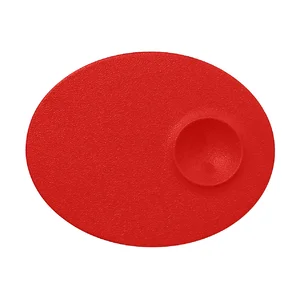 Teller oval 18x11cm Fusion Neofusion rot RAK