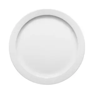 Teller fl. 25cm schmale Fahne 2549/25 Carat Weiss Bauscher