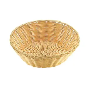 Brot- und Obstkorb rund beige 25 cm, H: 7 cm Assheuer & Pott