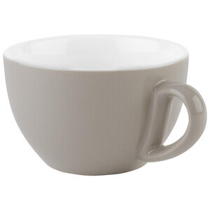 Cappuccinotasse SNUG Ø 10,5 cm, H: 6,5 cm, 300 ml taupe Assheuer & Pott