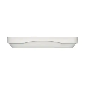Platte rechteckig 16 cm Airflow weiss Bauscher