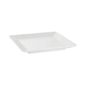 Tablett Use 26,5x26,5 H: 3 cm weiß Melamin 