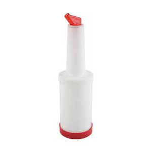 Dosier/Vorratsflasche 1 Liter 4 tlg. klar PP 