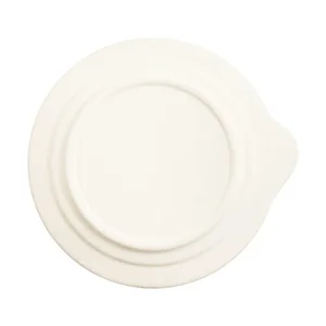 Tassendeckel 10,6cm Nectar uni cremeweiss C & S