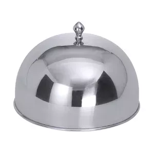 Speiseglocke 30 cm 18/10 hochglänzend mit Griffknopf Contacto
