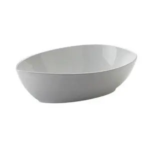 Schale Aida 35cm Porzellan weiss ovale Form 