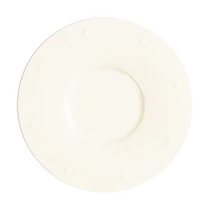 Teller rund Ø31cm Ivoris White Gold Queen RAK