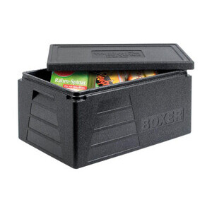 Thermobox  59,5x35,9x29cm   42L schwarz Boxer 1/1 GN 