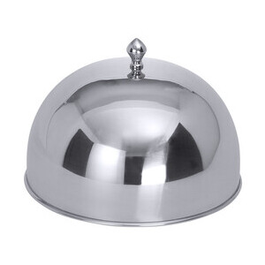 Speiseglocke 26,2 cm 18/10 hochglänzend mit Griffknopf Contacto